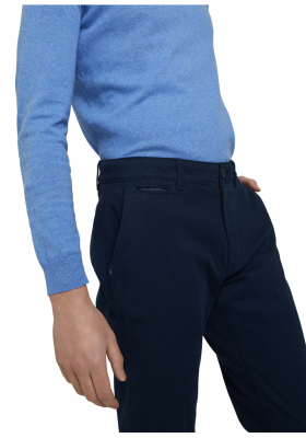 TOM TAILOR Structure 4601, Kék Chinonadrág