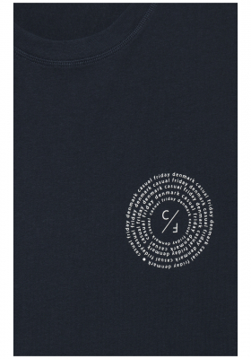 CASUAL FRIDAY Thor 3832, Kék Rövid Ujjú Póló