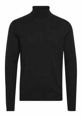 BLEND 4624 Fekete Kötött Garbo Pulóver