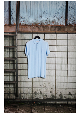 CASUAL FRIDAY Tristan Logo Polo 3825, Kék Rövid Ujjú Ingpóló