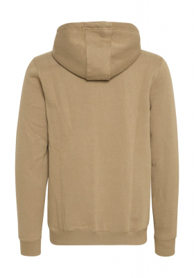 BLEND Downton 4494, Barna Zippes-Kapucnis Pulóver