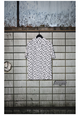 CASUAL FRIDAY Anton 3765, Fehér Rövid Ujjú Ing,