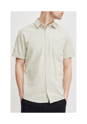 BLEND 7511, Homokszínű Rövid Ujjú Ing