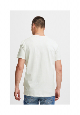 BLEND 6805, Fehér, Nyomtatott Tengerészes Rövid Ujjú Póló