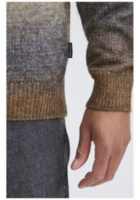 BLEND Dannie 8569, Barna Kötött Pulóver