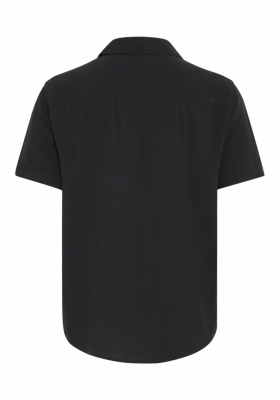 BLEND Auran 8222, Fekete Rövid Ujjú Ing