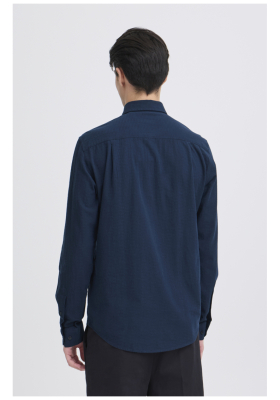 ASUAL FRIDAY Aaberg 6151, Sötétkék Hosszú Ujjú Ing