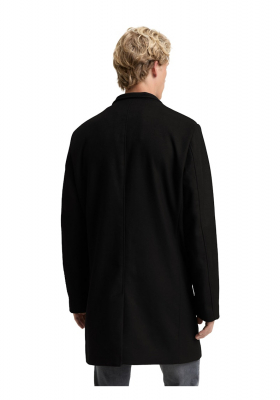 TOM TAILOR DENIM 6909, Fekete Szövetkabát