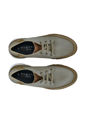 BUGATTI 321ASR02, Bézs Sneaker Félcipő