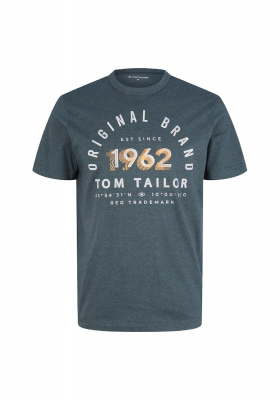 TOM TAILOR 5549, Zöld Rövid Ujjú Póló