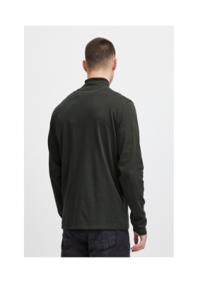 BLEND 6280, Fekete Hosszú Ujjú Garbo Póló