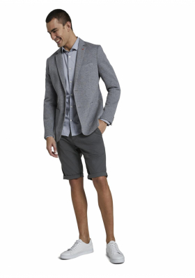 TOM TAILOR Chino Shorts 6331, Szürke Chino Rövidnadrág