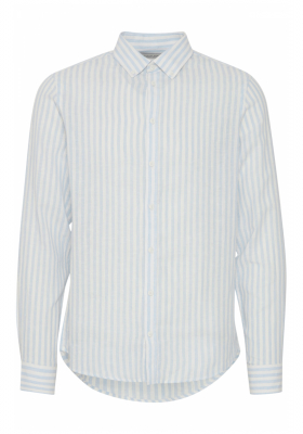 CASUAL FRIDAY Anton 4974, Világoskék Csíkos Hosszú Ujjú Ing