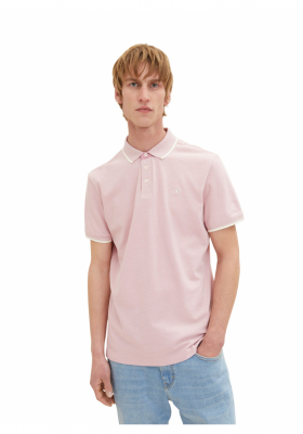 TOM TAILOR 5900, Pink Rövid Ujjú Ingpóló