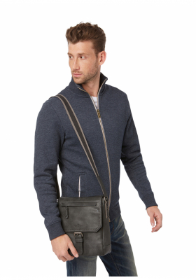 TOM TAILOR Faux Leather Shoulder Bag 20201, Táska, Fekete