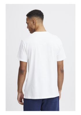 BLEND 7297, Fehér Rövid Ujjú Póló Rhino