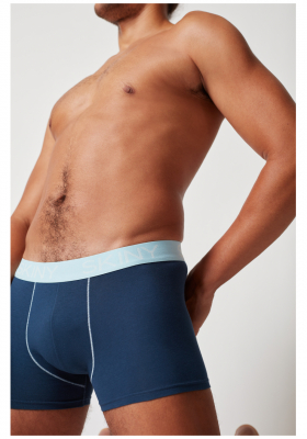 SKINY Cotton Multipack 6487, Multikolor Csíkos Boxerernadrág, Dupla Csomag