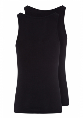 SKINY Shirt Collection 6144, Fekete Atléta, Dupla Kiszerelés