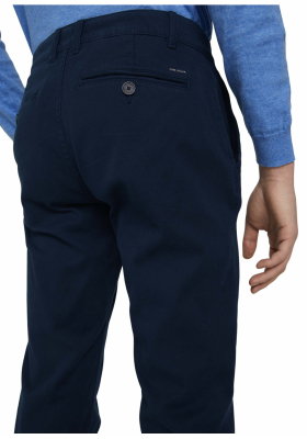 TOM TAILOR Structure 4601, Kék Chinonadrág