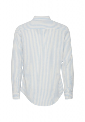 CASUAL FRIDAY Anton 4974, Világoskék Csíkos Hosszú Ujjú Ing