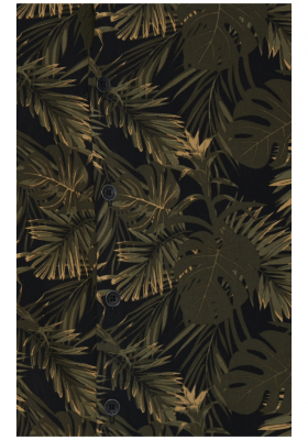 BLEND 0202, Zöld Rövid Ujjú Ing, Slim fit