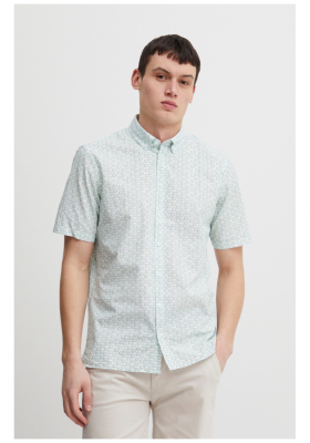 CASUAL FRIDAY Anton 4660, Fehér Rövid Ujjú Ing 