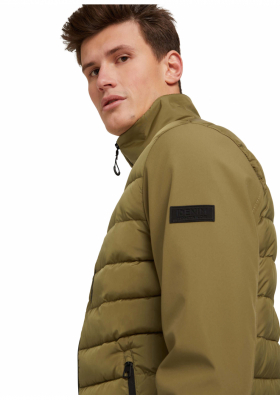 TOM TAILOR DENIM Hybrid 9241, Zöld Átmeneti Dzseki