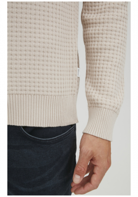 CASUAL FRIDAY Karlo 4198, Bézs Kötött Pulóver