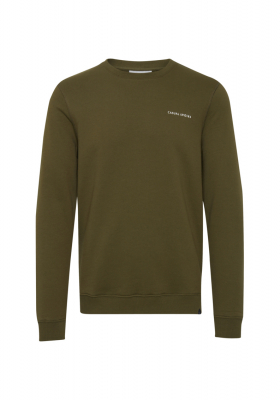 CASUAL FRIDAY Severin 4054, Zöld Környakú Pulóver, NOOS