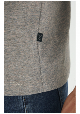 CASUAL FRIDAY Thor Crew Neck 3576, Szürke Rövid Ujjú Póló 