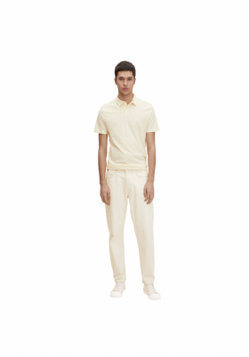 TOM TAILOR DENIM Jersey 0644, Sárga Rövid Ujjú Ingpóló