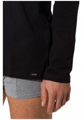 SKINY Recreate Sleep 6544? Fekete Pizsama