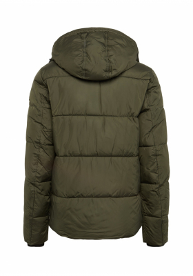 TOM TAILOR Heavy Puffer 5313, Zöld Bélelt Dzseki
