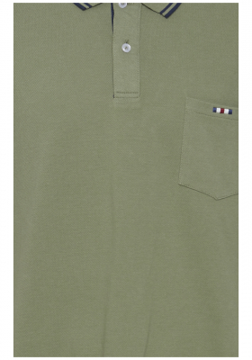 FQ1924 Polo 176, Zöld Rövid Ujjú Ingpóló