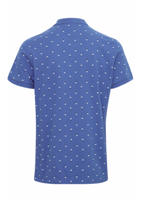 BLEND 5183, Kék Rövid Ujjú Ingpóló