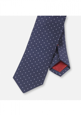 OLYMP Tie 1799, 6cm Kék Nyakkendő