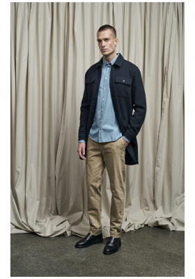 CASUAL FRIDAY Anton 4136, Világoskék Hosszú Ujjú Ing, NOOS