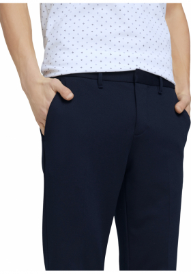 TOM TAILOR DENIM Jersey 3992, Kék Chinonadrág