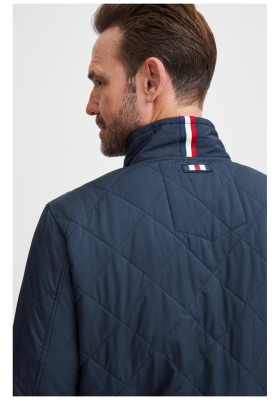 FQ1924 Jacob 0498, Sötétkék Bélelt Dzseki