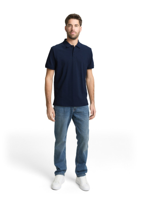 TOM TAILOR 1006, Sötétkék Rövid Ujjú Ingpóló