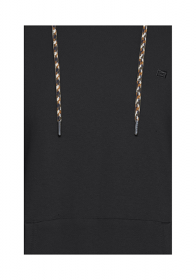 BLEND Avebury 2804, Fekete Kapucnis Pulóver, NOOS