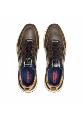 PIKOLINOS Aranda M8R-6374C1, Barnászöld Borjúbőr Félcipő