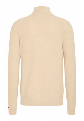 FQ1924 Granby 0884, Bézs Kötött Cipzáros Pulóver