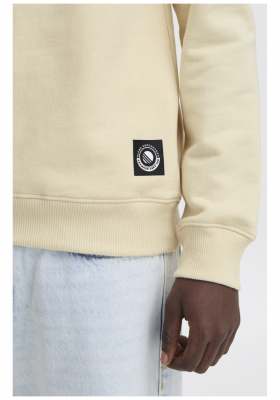 BLEND Jarnis 7988, Bézs Környakú Pulóver