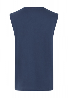 BLEND Jaxy 8770, Kék Ujjatlan Póló