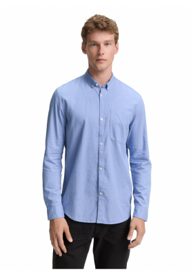 TOM TAILOR DENIM 7346, Kék Hosszú Ujjú Ing