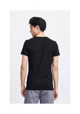 CASUAL FRIDAY David 3063, Fekete Rövid Ujjú Póló, NOOS