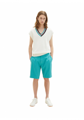 TOM TAILOR DENIM 6282, Türkiz Chino Rövidnadrág