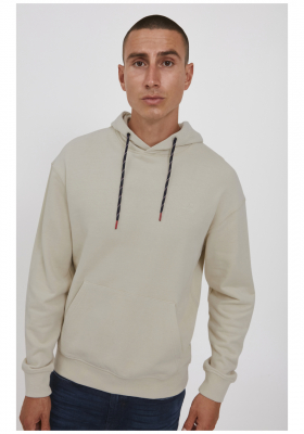 BLEND Hoody 2534, Bézs Kapucnis Pulóver