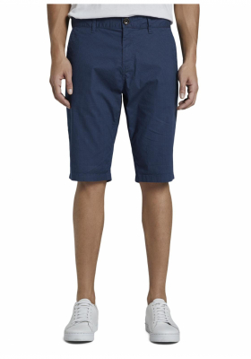 TOM TAILOR Chino Shorts 6331, Kék Chino Rövidnadrág